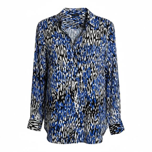 Talbots Tops - Talbots Womens Nantucket Blouse Medium Long Sleeve Button Down Office Career Top